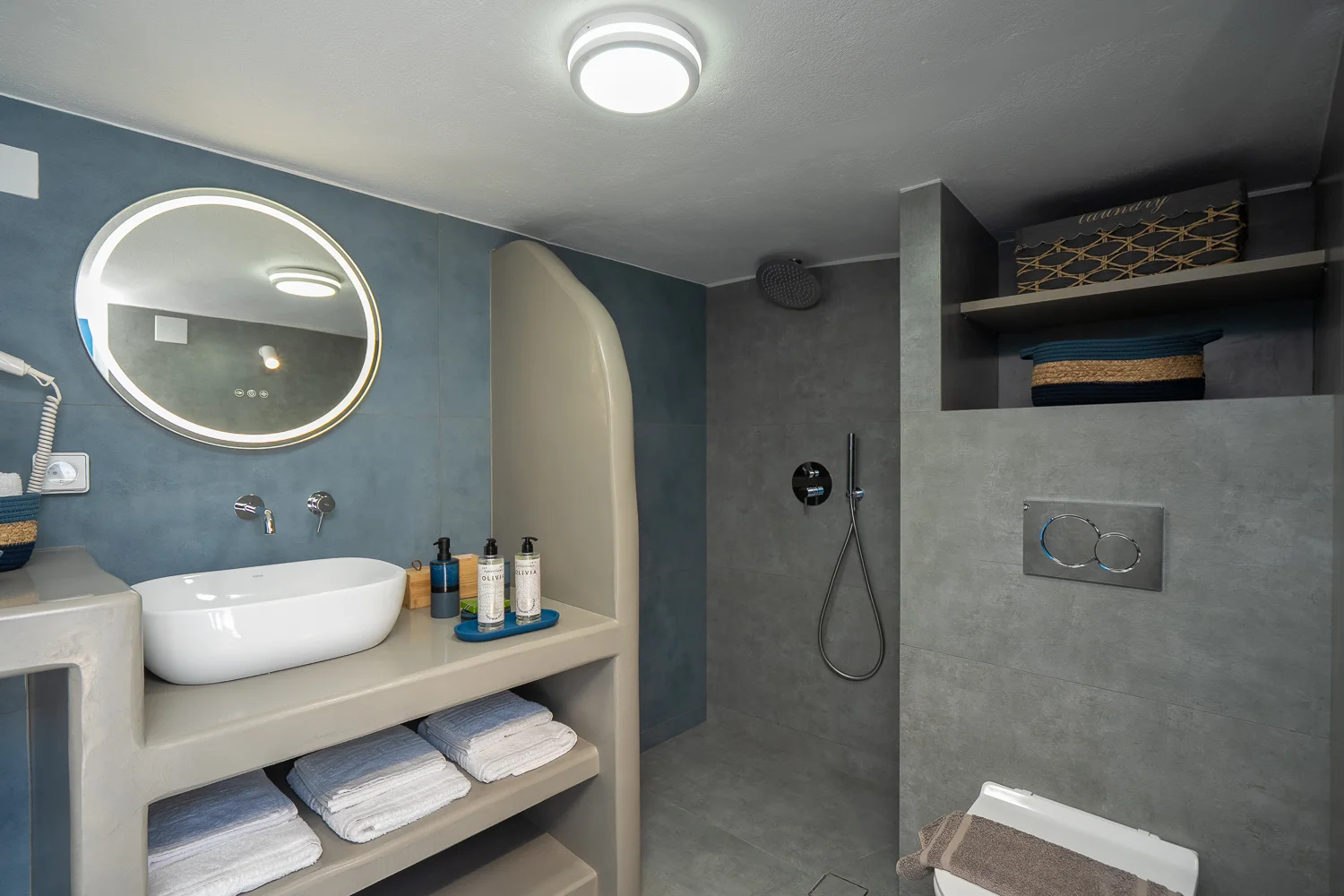 Onar Sifnos by the Sea - Bathroom