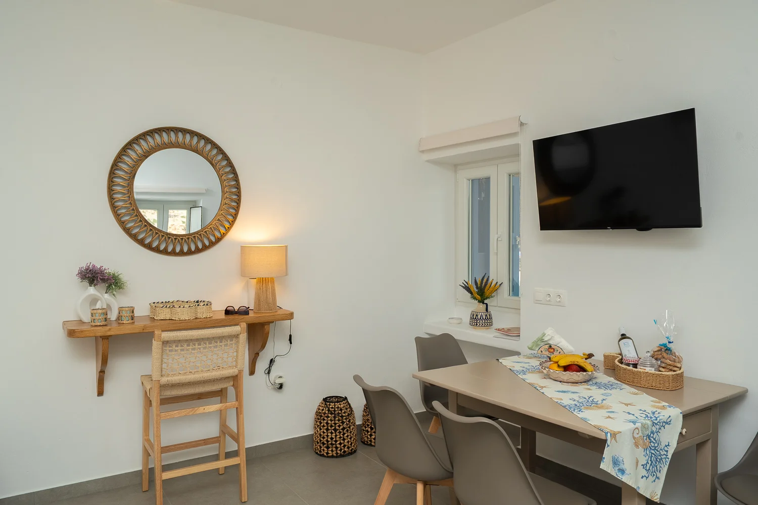 Onar Sifnos by the Sea - Living Area