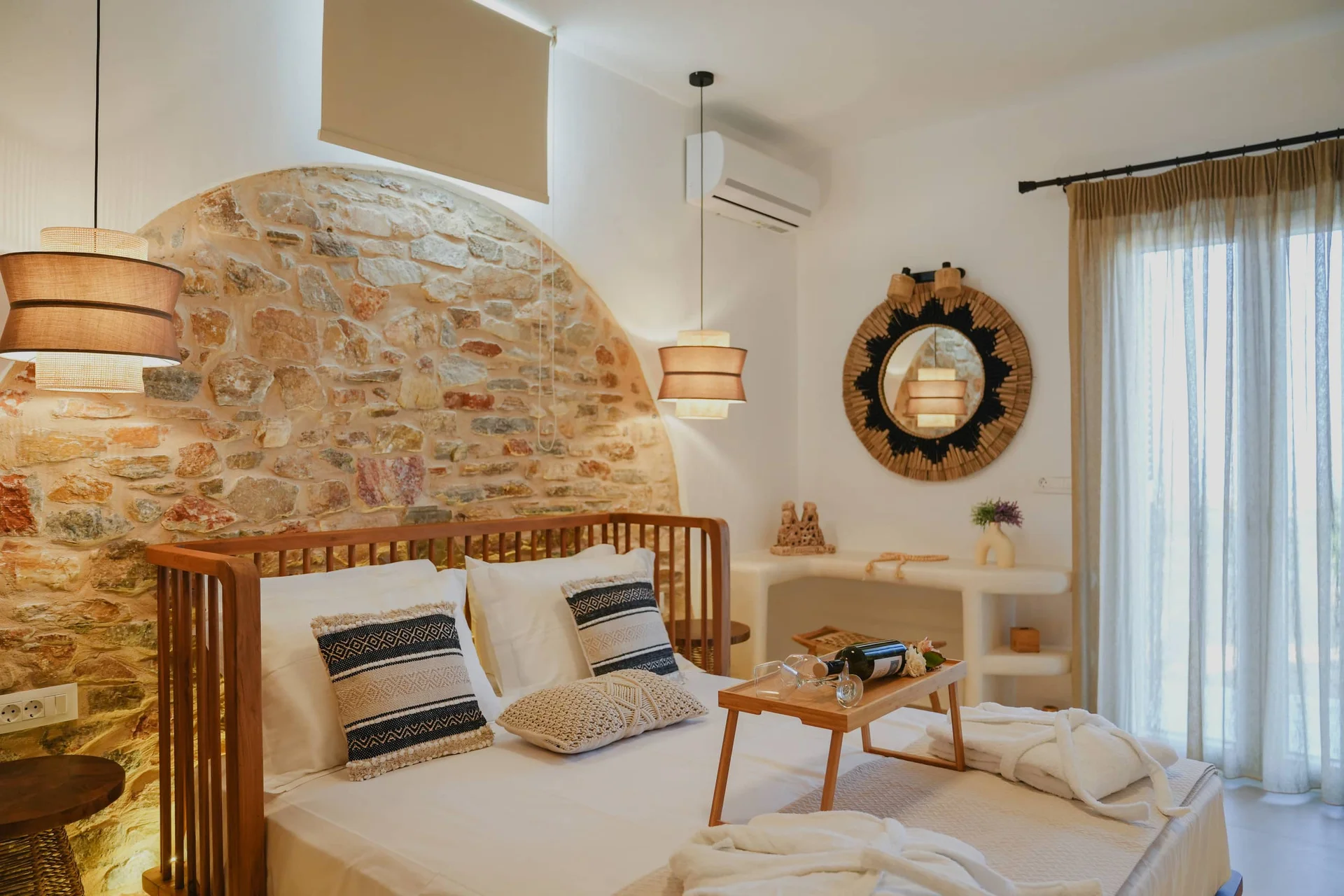 Bedroom - Onar Stone Villa