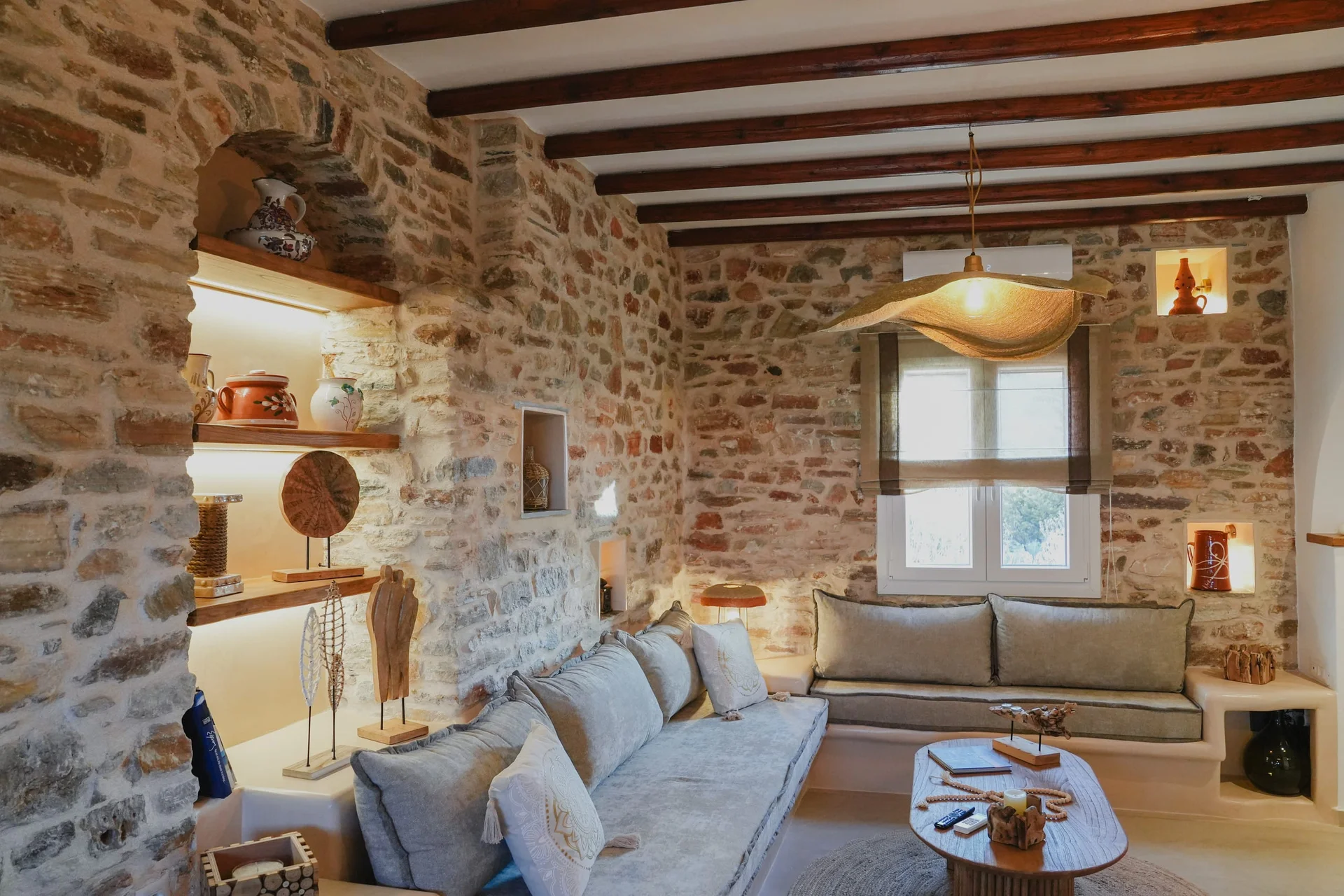 Kitchen - Onar Stone Villa