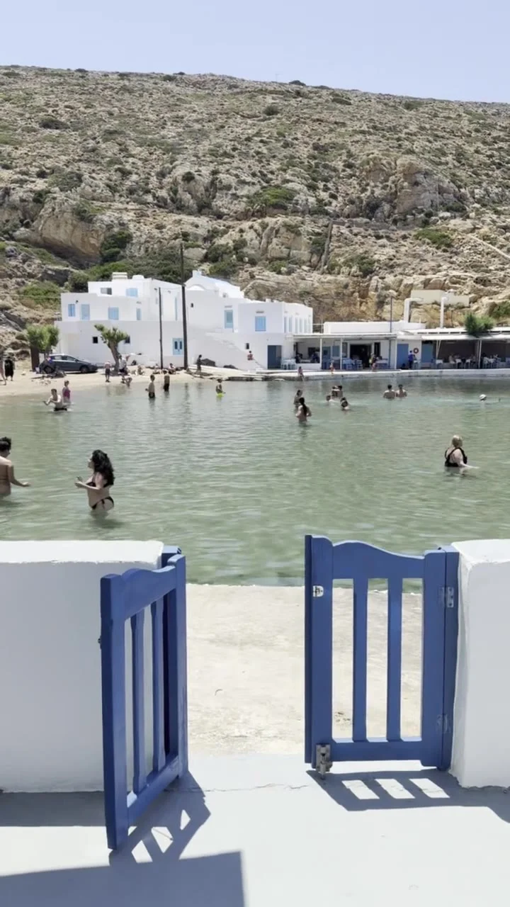 Steps to Cheronissos Beach